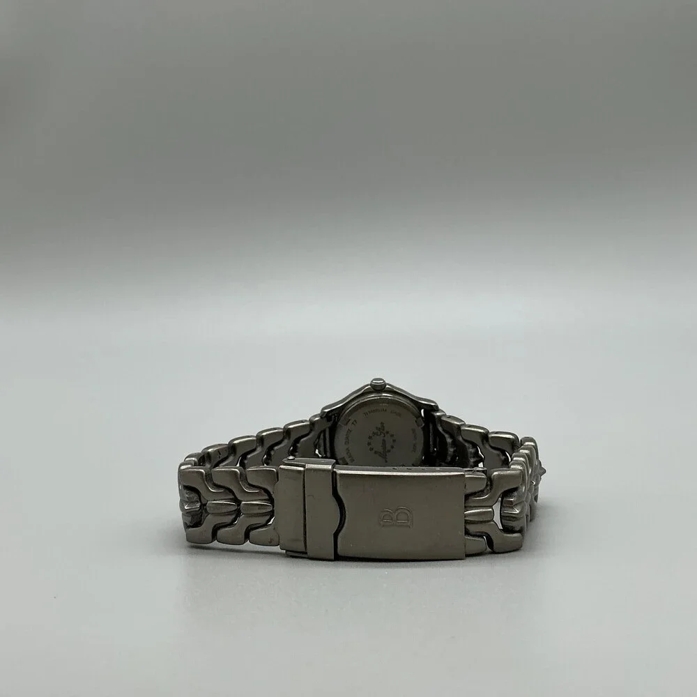 Bulova Marine Star Womens Watch 25mm White Dial Titanium NON RUNNING FOR PARTS